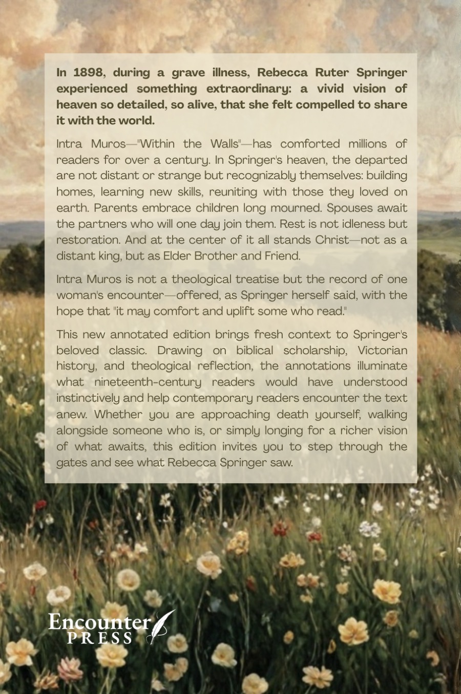 Intra Muros - Back Cover